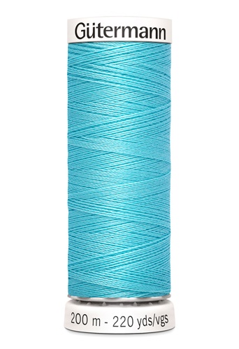 Нитки Gutermann 200м, цвет 028,бирюзово-голубой