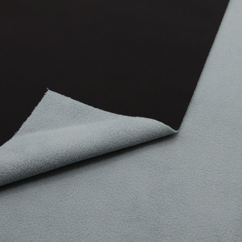 Ткань курточная 3х-слойная мембранная шир.150см, черный/св.серый 