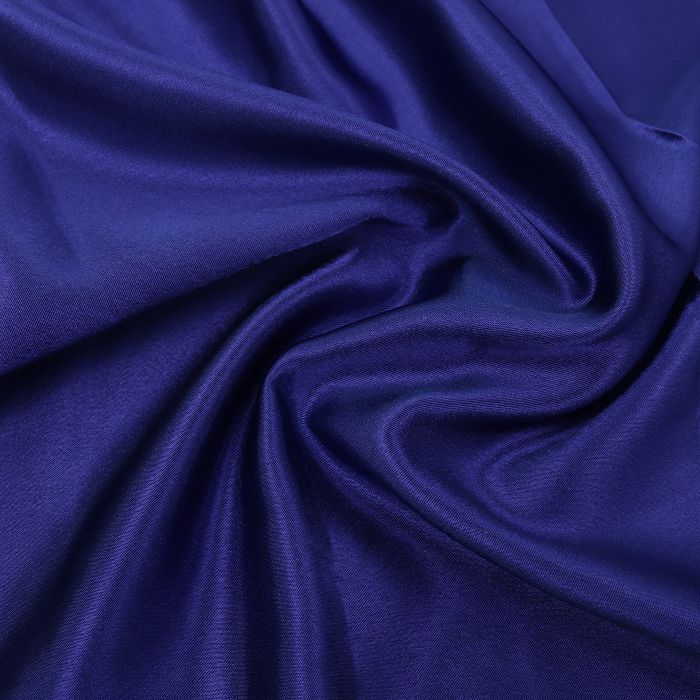 Креп-сатин шир.150см, цв.сине-фиолетовый