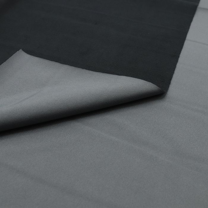 Ткань курточная 3х-слойная мембранная шир.150см, серый/черный