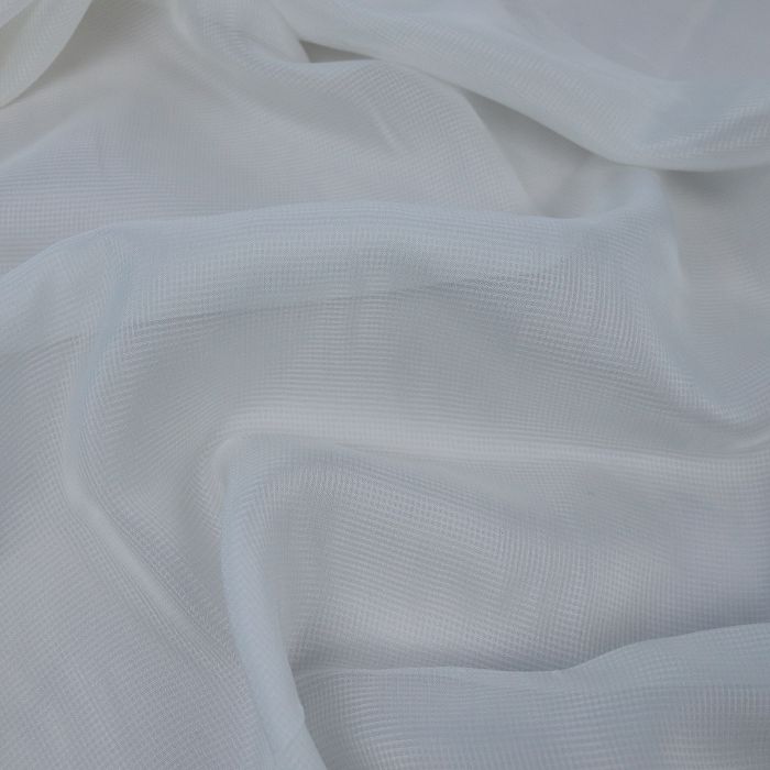 Ткань блузочная шир.135см, цв.молочный