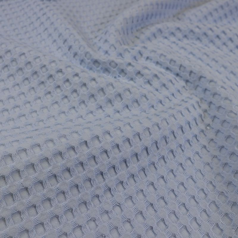Ткань вафельная шир.240см, цвет голубой