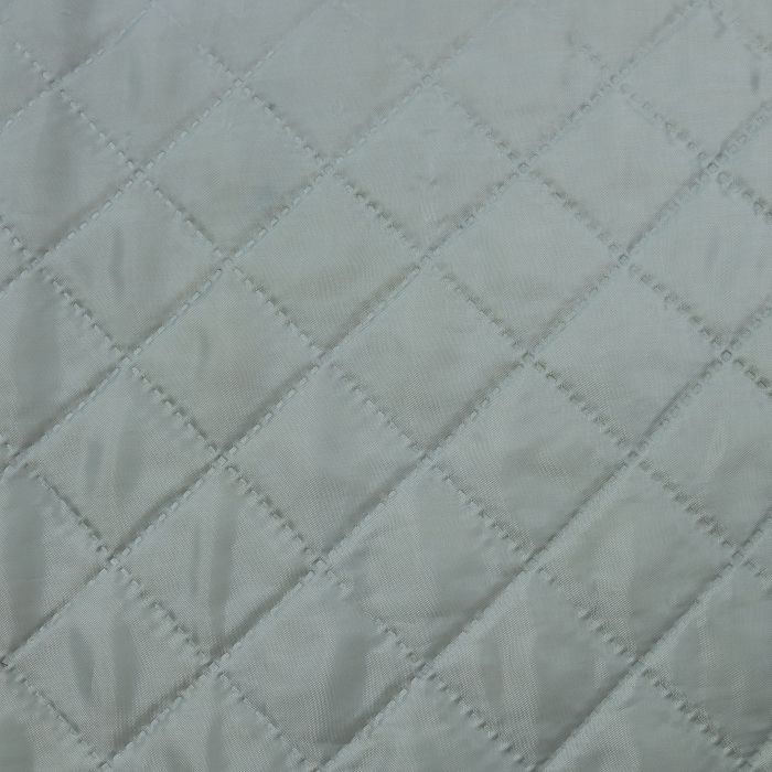 Ткань подкладочная стеганая шир.145см, цв. светло-серый